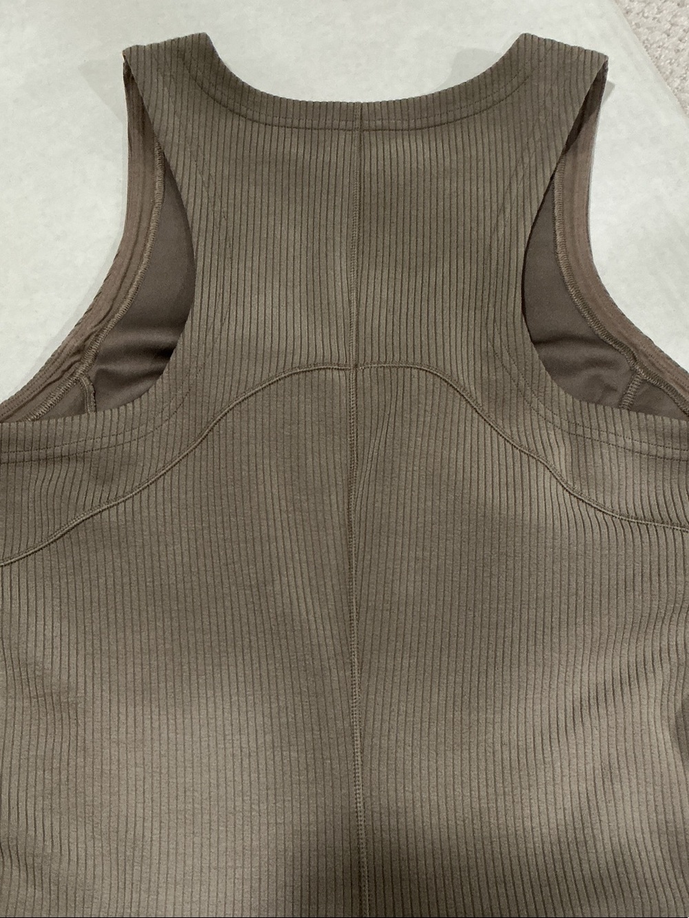 lululemon athletica Brown and Olive Women’s Bodysuit and Tank Dress Set SZ 10 - Picture 6 of 10